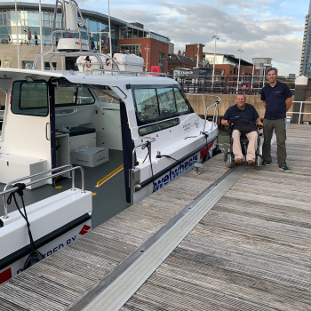 WWSW arrival in Portsmouth before heading to Falmouth